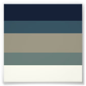 Urban Gradient Modern Foto Afdruk (Voorkant)