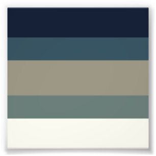 Urban Gradient Modern Foto Afdruk