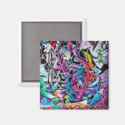 Urban Grafetti Magneet (Voorkant / Achterkant)