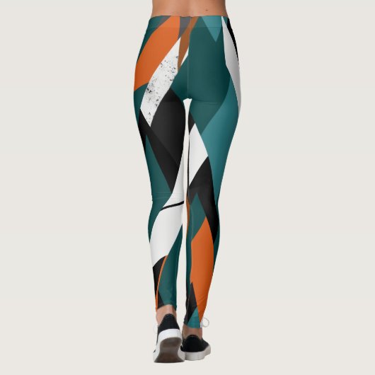 Urban graffiti art leggings (Achterkant)