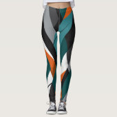 Urban graffiti art leggings (Voorkant)