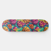 Urban Graffiti Basketbal Skateboard (Horizontaal)