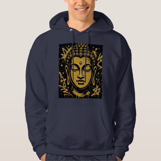 Urban Graffiti Buddha T-shirt (Voorkant)