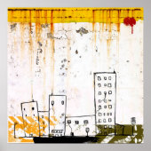 urban graffiti decay poster (Voorkant)