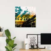 urban graffiti decay poster (Thuiskantoor)