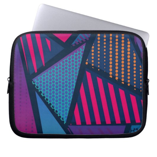 Urban Graffiti illustratie Laptop Sleeve (Voorkant)