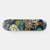 Urban Graffiti illustratie Skateboard (Horizontaal)