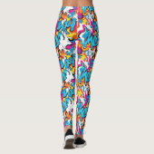 Urban Graffiti Leggings (Achterkant)