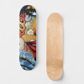 Urban Graffiti meisje kunst Skateboard (Voorkant)