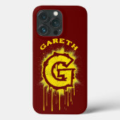 Urban Graffiti Monogram Sleutelhanger - letter "G" Case-Mate iPhone Case (Achterkant)