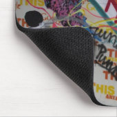 Urban Graffiti Mousepad Muismat (Hoek)