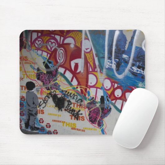 Urban Graffiti Mousepad Muismat (Met muis)