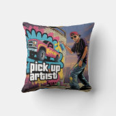 Urban Graffiti & Pickup Artiest Kussen (Achterkant)