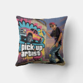 Urban Graffiti & Pickup Artiest Kussen (Achterkant)