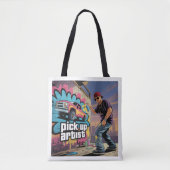 Urban Graffiti & Pickup Artiest Tote Bag (Voorkant)