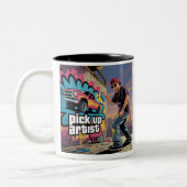Urban Graffiti & Pickup Artiest Tweekleurige Koffiemok (Links)