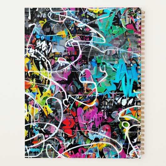 Urban Graffiti Planner (Achterkant)