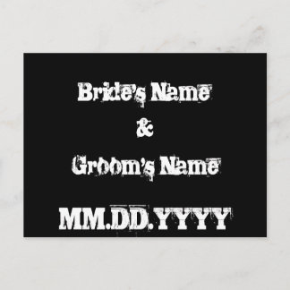 Urban Graffiti Save the Date Briefkaart