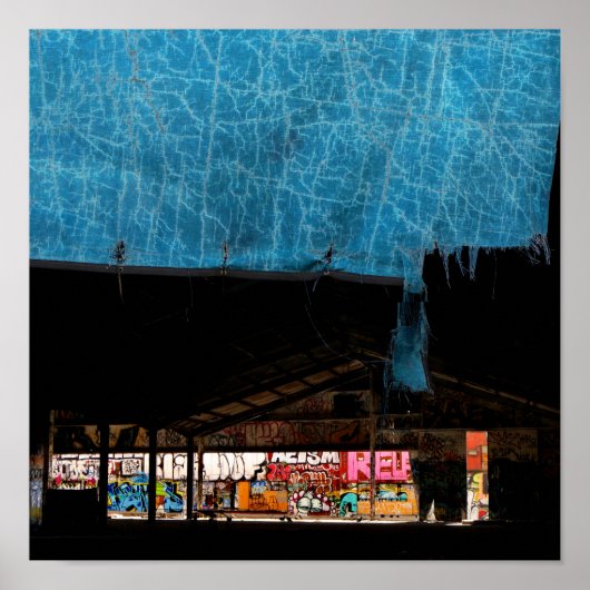 Urban Graffiti Scene Poster (Voorkant)