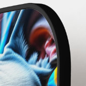 Urban Graffiti Street Art City Pitbull Lover Pickleball Paddle (Links Detail)