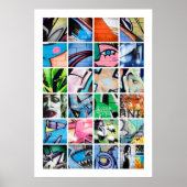 Urban Graffiti / Street Art Large Poster (Voorkant)