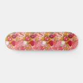 Urban Graffiti Street Art Pattern Persoonlijk Skateboard (Horizontaal)