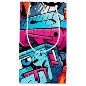 Urban Graffiti Street Art Splash Klein Cadeauzakje (Voorkant)