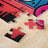 Urban Graffiti Street Art Splash Legpuzzel (Zijkant)