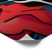 Urban Graffiti Street Art Splash Poster (Hoek)