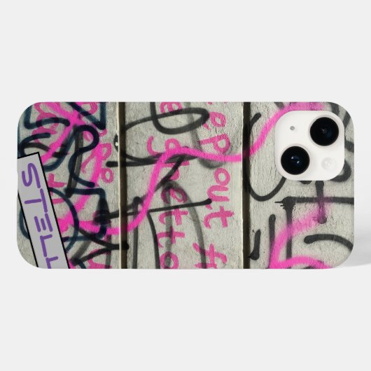 Urban Graffiti Style Case-Mate iPhone Case (Achterkant (horizontaal))