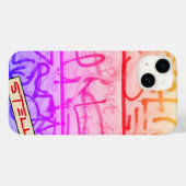 Urban Graffiti Style Case-Mate iPhone Case (Achterkant (horizontaal))