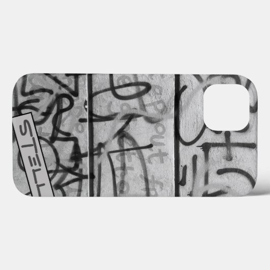 Urban Graffiti Style Hoesje-Mate iPhone Case (Achterkant (horizontaal))