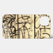 Urban Graffiti Style Hoesje-Mate iPhone Case (Achterkant (horizontaal))