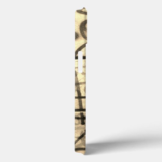 Urban Graffiti Style Hoesje-Mate iPhone Case (Achterkant / Rechts)