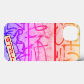 Urban Graffiti Style Hoesje-Mate iPhone Case (Achterkant (horizontaal))