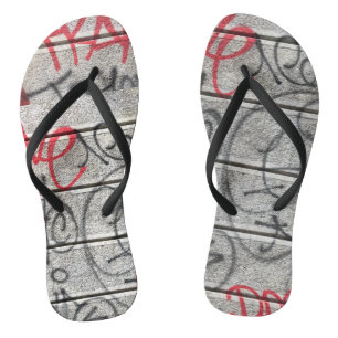 Urban Graffiti Style Teenslippers