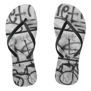 Urban Graffiti Style Teenslippers