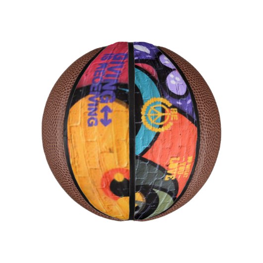 Urban Graffiti Vibe Basketball Basketbal (Verticaal)