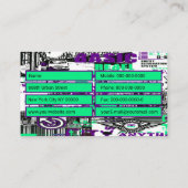 Urban Graffiti Visitekaartje (Achterkant)