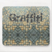 Urban Gray and Yellow Brick  Muismat (Voorkant)