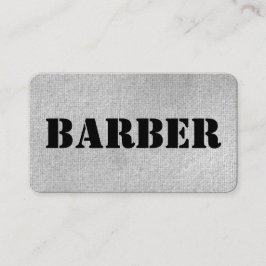 Urban Gray Barber Visitekaartje