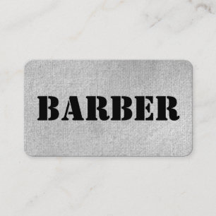 Urban Gray Barber Visitekaartje