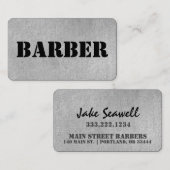Urban Gray Barber Visitekaartje (Voorkant / Achterkant)