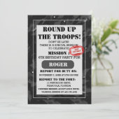 Urban grijs camouflagepatroon kaart (Staand voorkant)