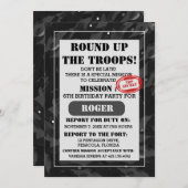 Urban grijs camouflagepatroon kaart (Voorkant / Achterkant)