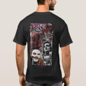 Urban Grunge Graffiti Collage - Balaclava & Street T-shirt (Achterkant)