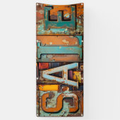 Urban Grunge 'Verkoop' Spandoek (Verticaal)