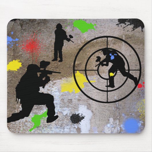 Urban Guerilla Paintball Muismat (Voorkant)