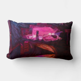 Urban Haze - Artistic Throw Pillow Kussen