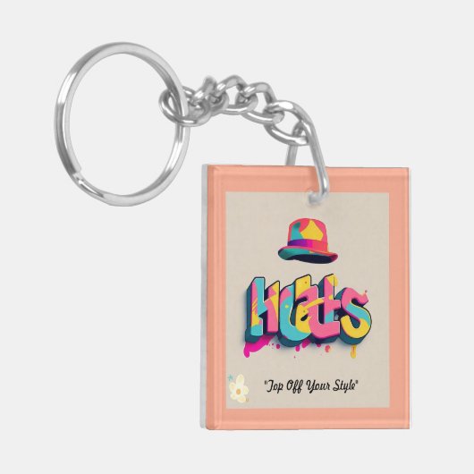 "Urban Headgear" Sleutelhanger (Voorkant Links)